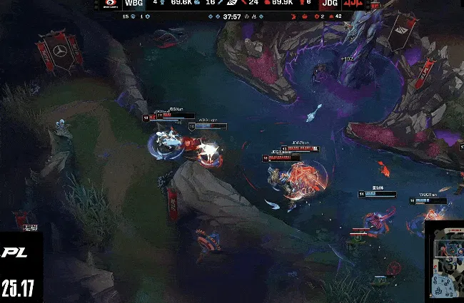 爱游戏中国官网-双方大龙团疯狂拉扯，Light卡莎进场被秒JDG一波取胜